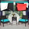 Costway 3PCS Patio Rattan Furniture Set Storage Table Cushioned Sofa Deck Red\Turquoise\White